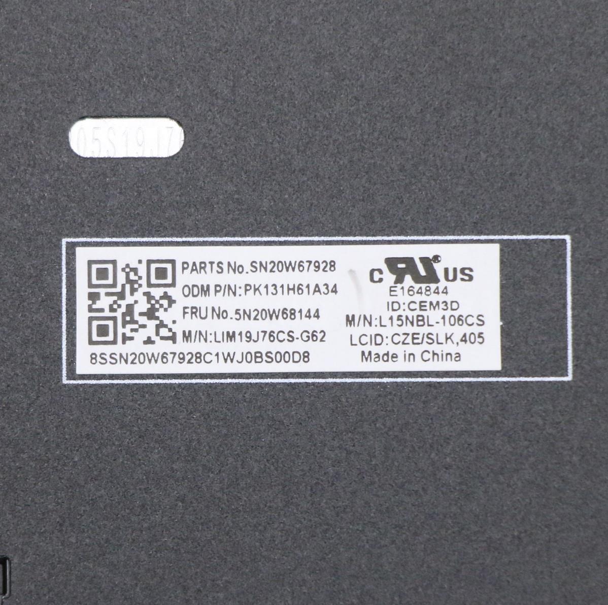 Lenovo Keyboard, External - 5N20W68144
