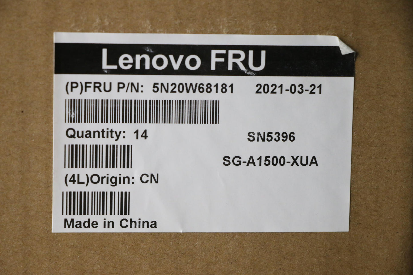 Lenovo Nb_Kyb Cs20L Num Kbd Ltnnblben - 5N20W68181