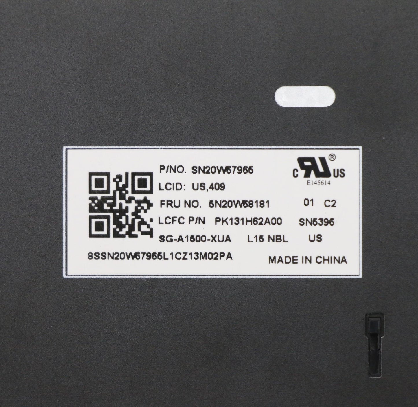 Lenovo Nb_Kyb Cs20L Num Kbd Ltnnblben - 5N20W68181