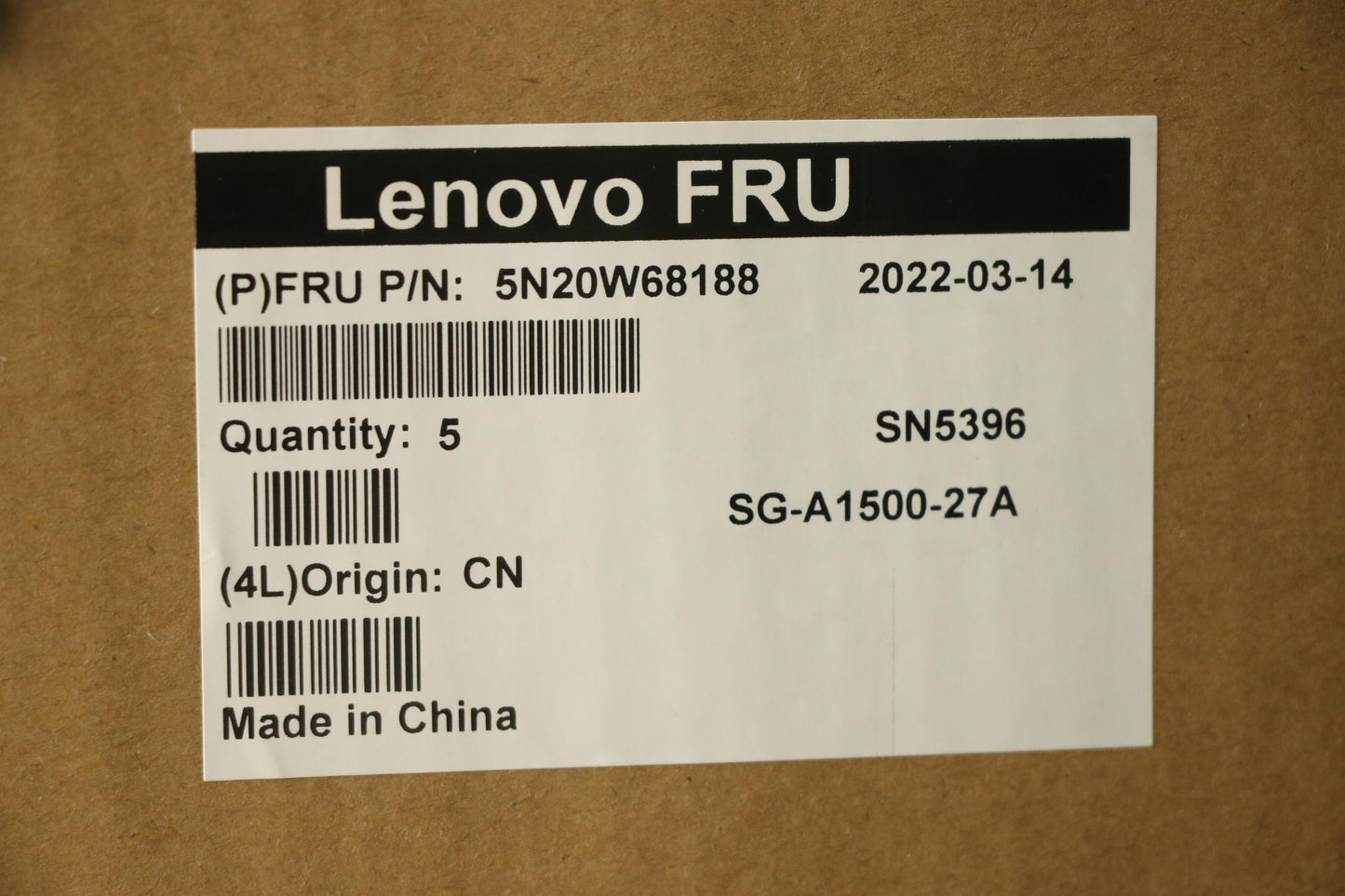 Lenovo Nb_Kyb Cs20L Num Kbd Ltnnblbbu - 5N20W68188