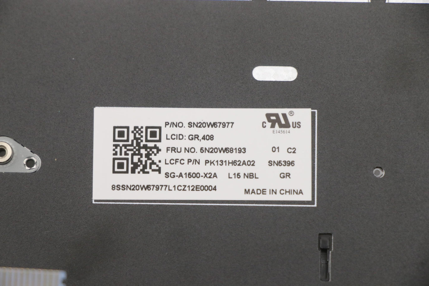 Lenovo Nb_Kyb Cs20L Num Kbd Ltnnblbgr - 5N20W68193