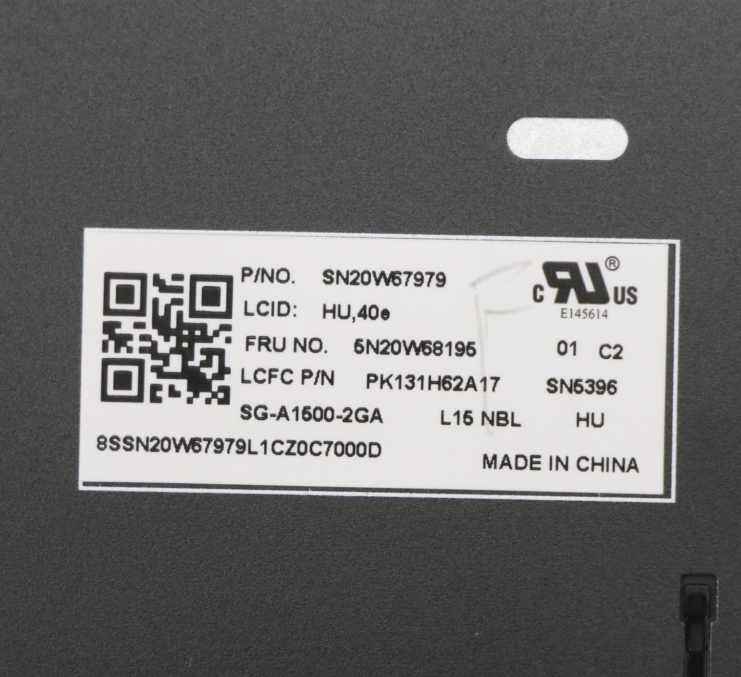 Lenovo Nb_Kyb Cs20L Num Kbd Ltnnblbhu - 5N20W68195