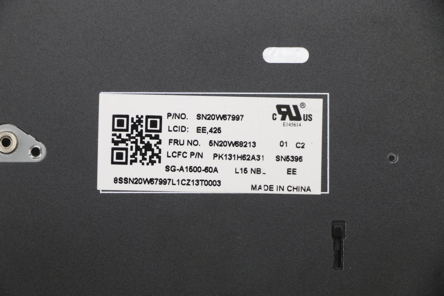 Lenovo Nb_Kyb Cs20L Num Kbd Ltnnblbes - 5N20W68213