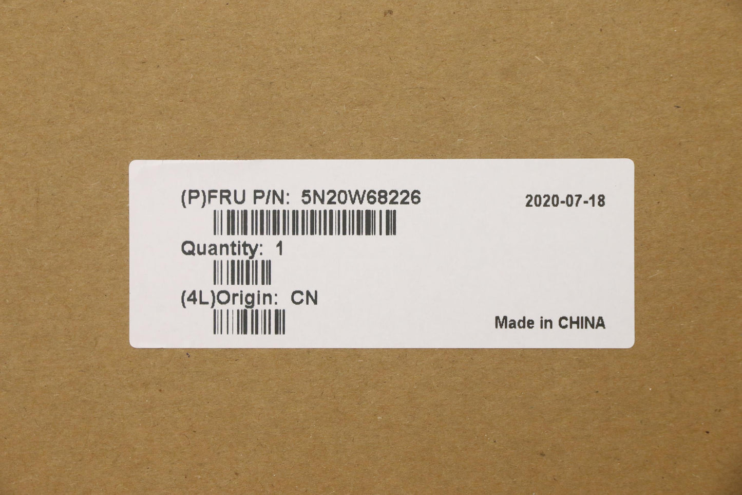 Lenovo Keyboard, External - 5N20W68226