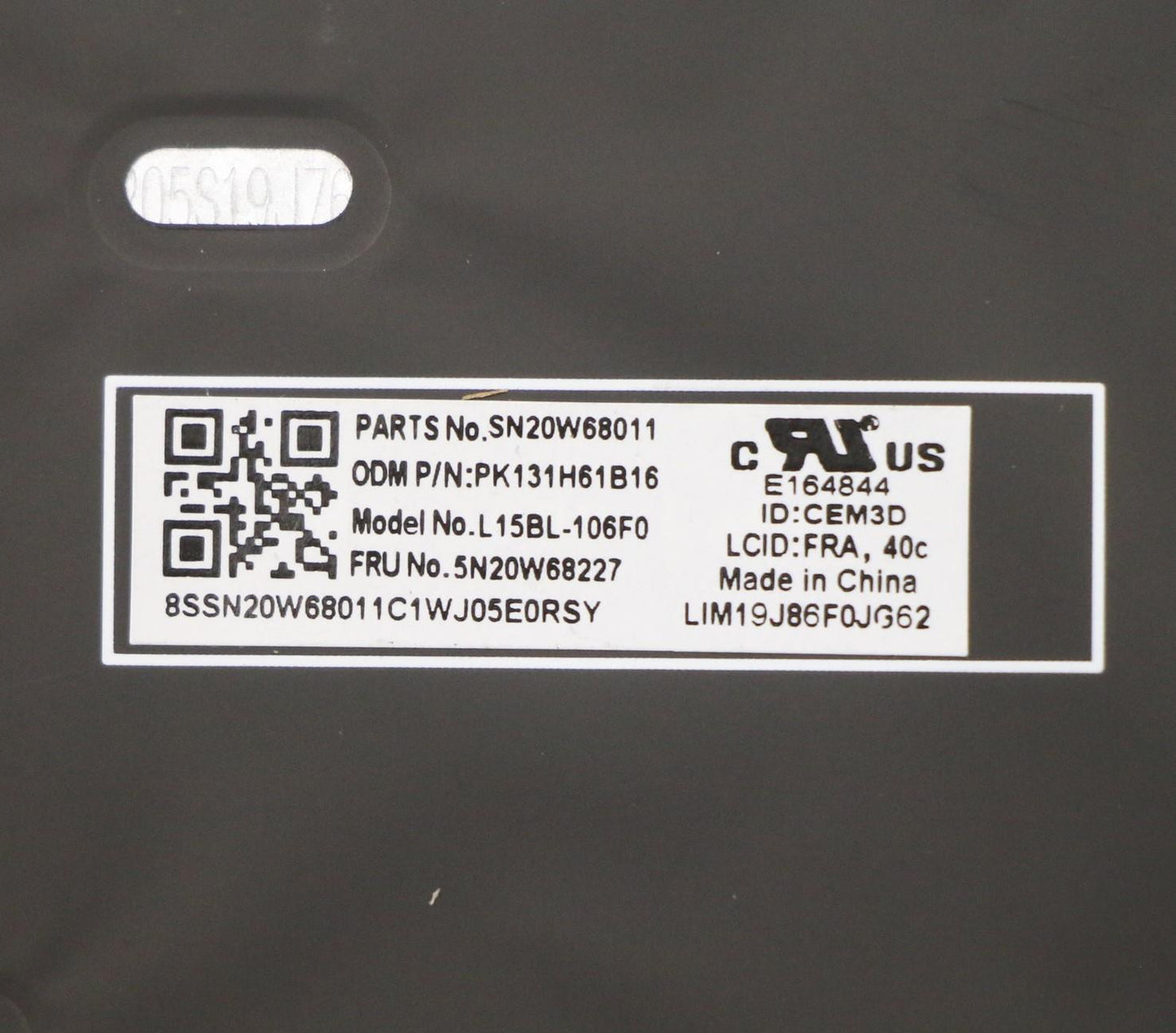 Lenovo Keyboard, External - 5N20W68227