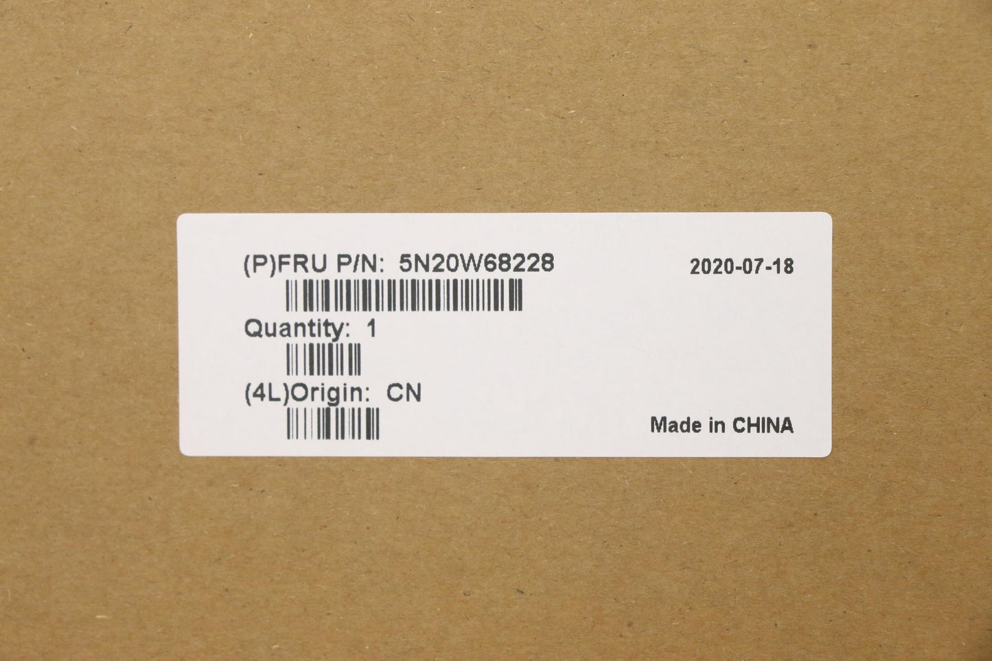 Lenovo Keyboard, External - 5N20W68228