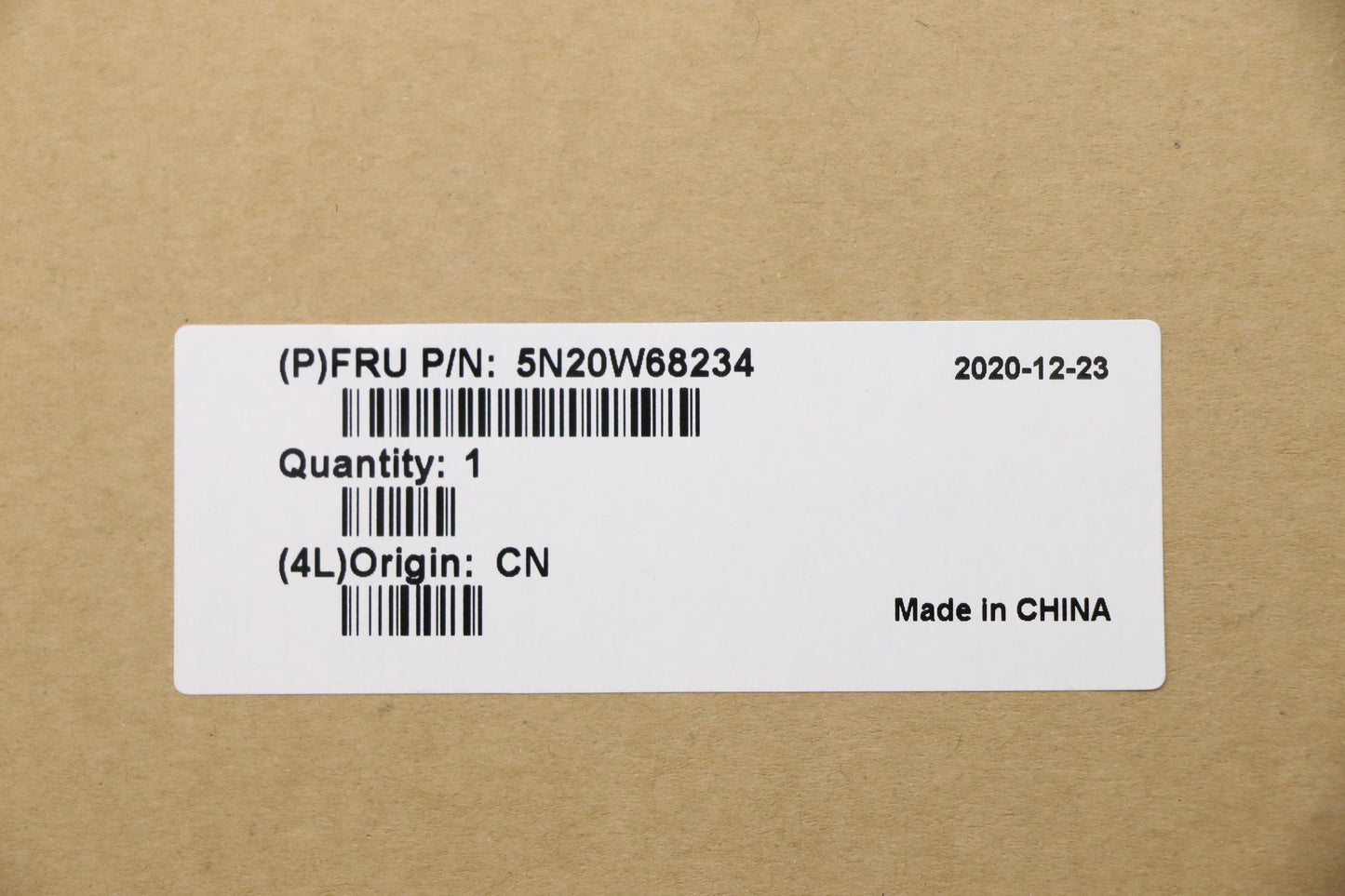 Lenovo Keyboard, External - 5N20W68234