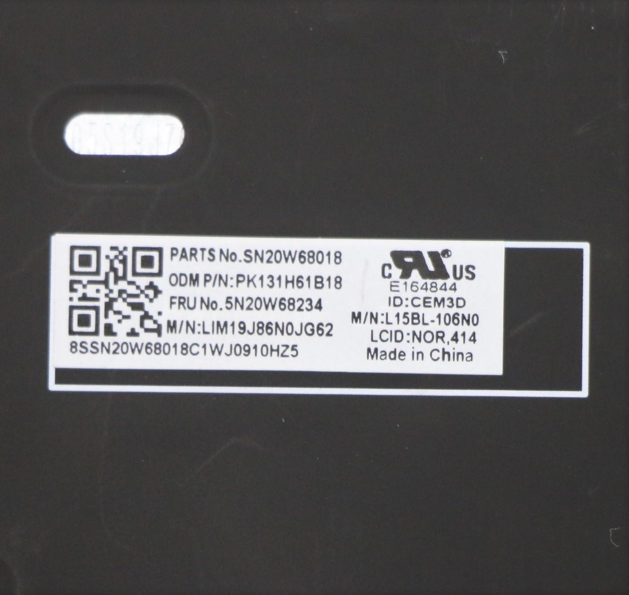 Lenovo Keyboard, External - 5N20W68234