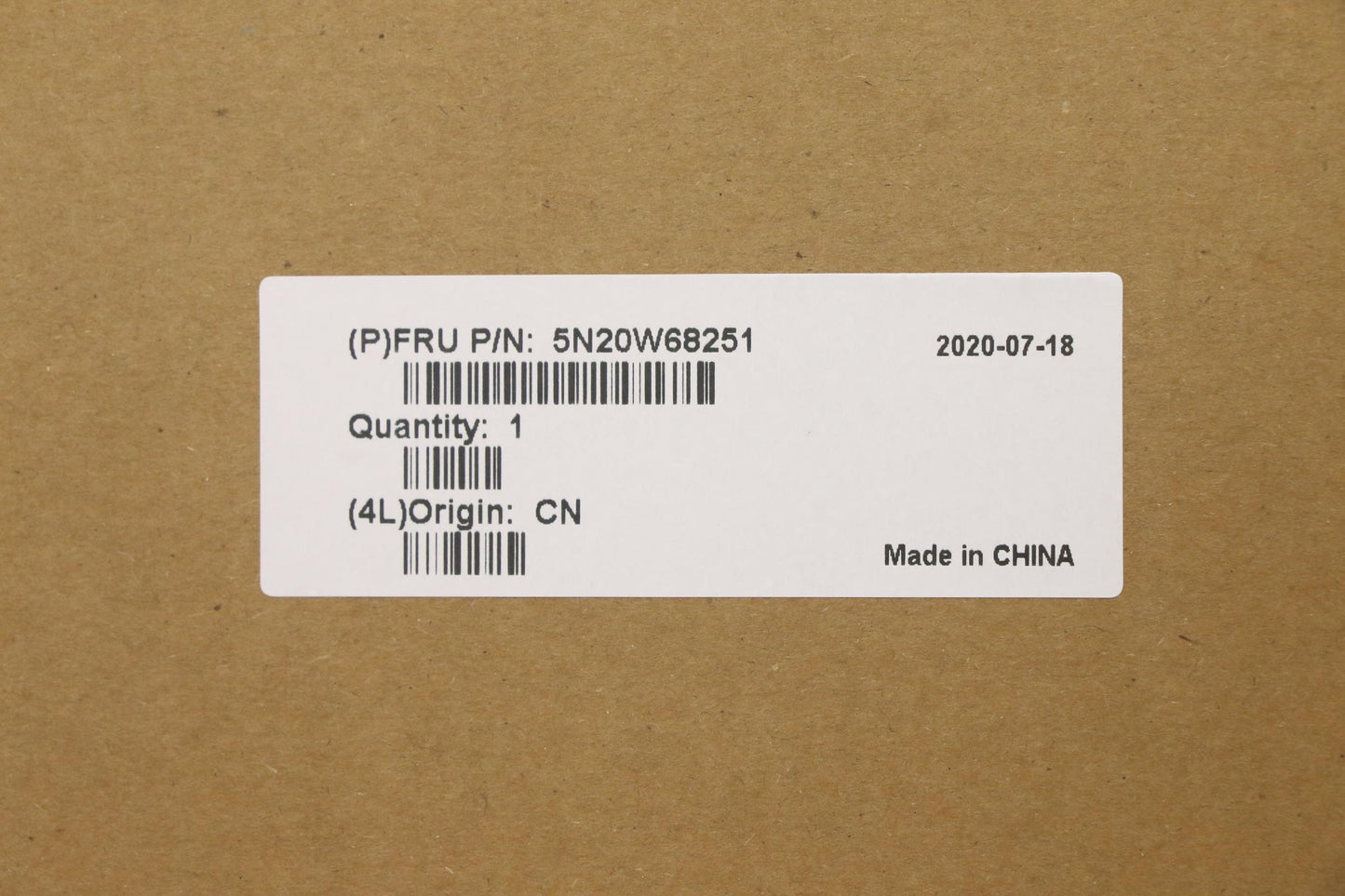 Lenovo Keyboard, External - 5N20W68251