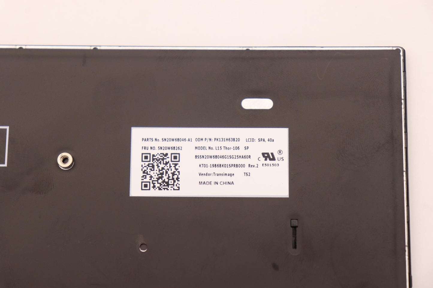 Lenovo Nb_Kyb Cs20L Num Kbd Triblbspa - 5N20W68262