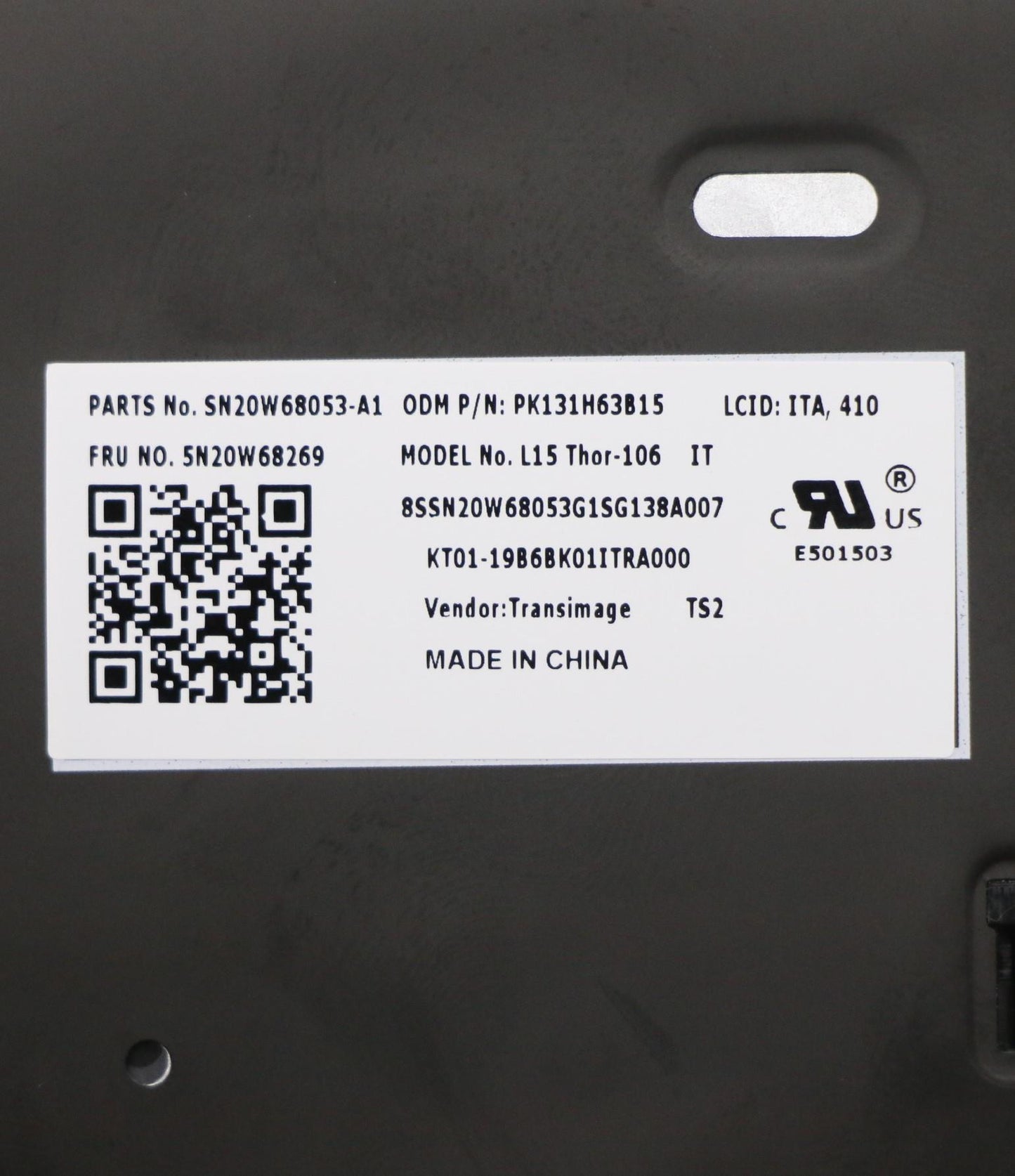 Lenovo Nb_Kyb Cs20L Num Kbd Triblbita - 5N20W68269