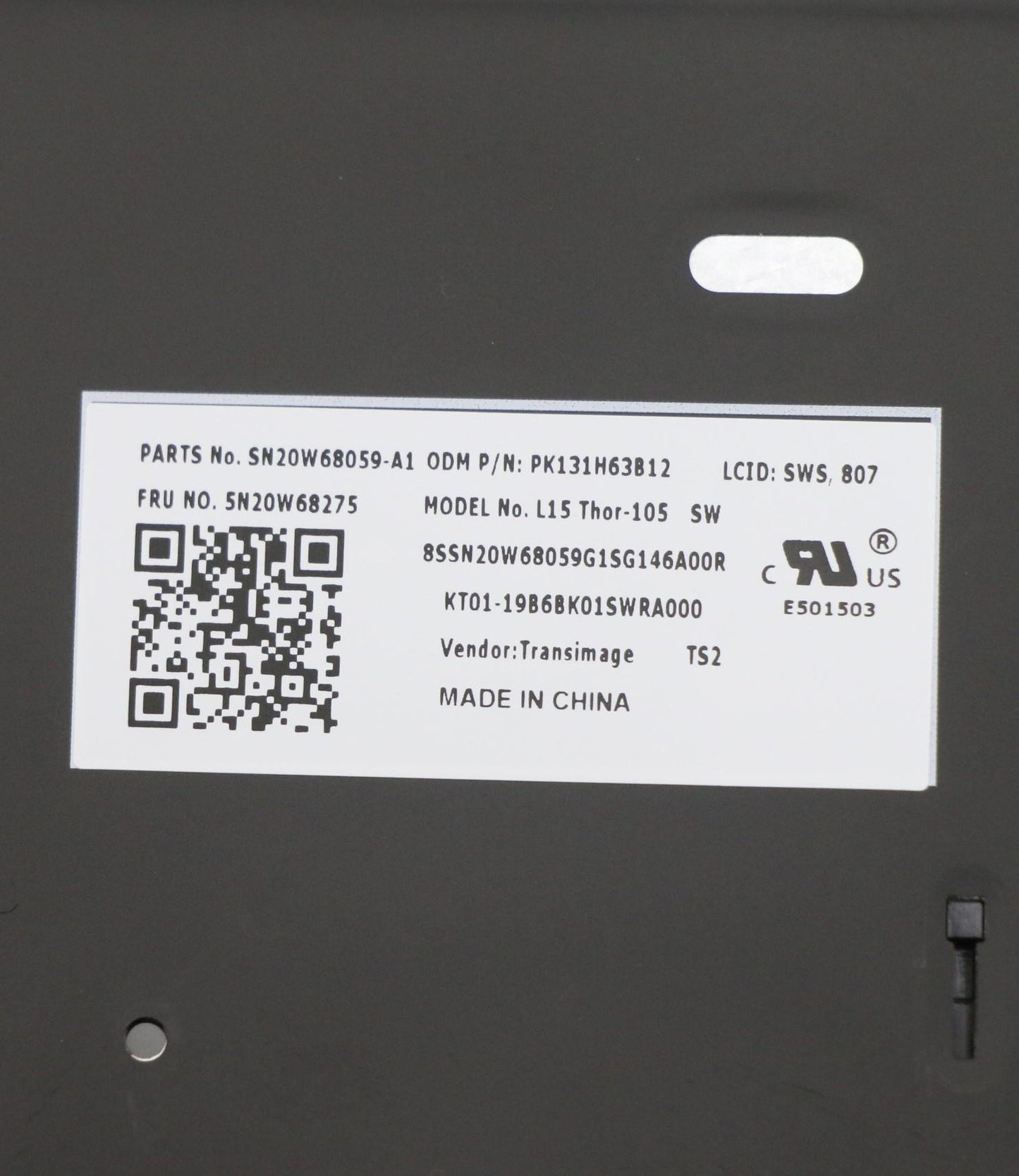 Lenovo Nb_Kyb Cs20L Num Kbd Triblbsws - 5N20W68275