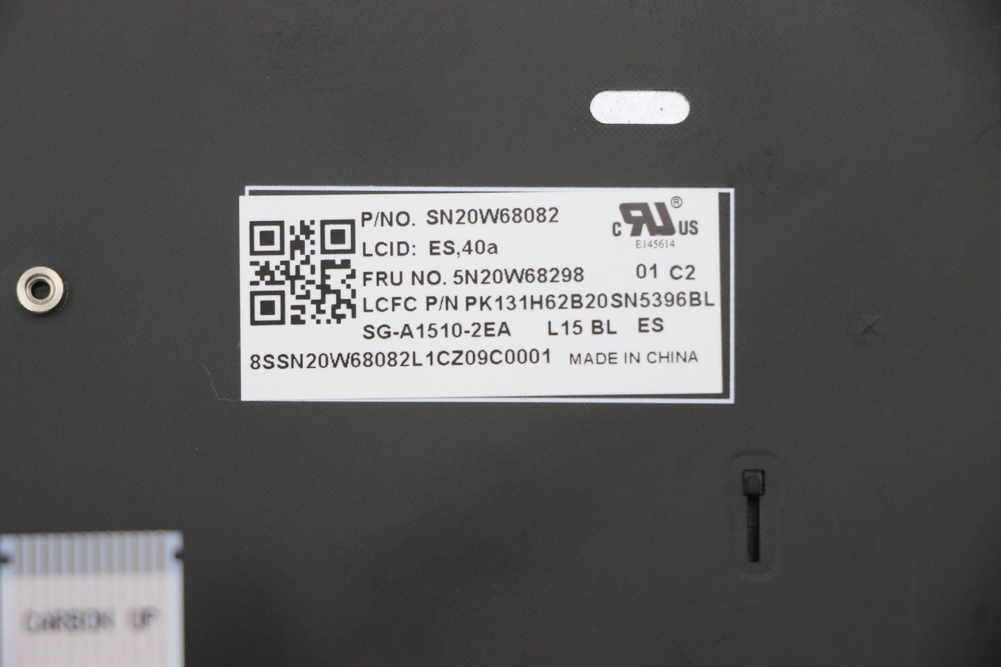 Lenovo Nb_Kyb Cs20L Num Kbd Ltnblbspa - 5N20W68298