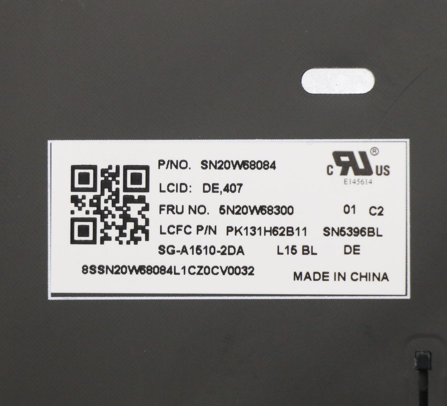 Lenovo Nb_Kyb Cs20L Num Kbd Ltnblbger - 5N20W68300