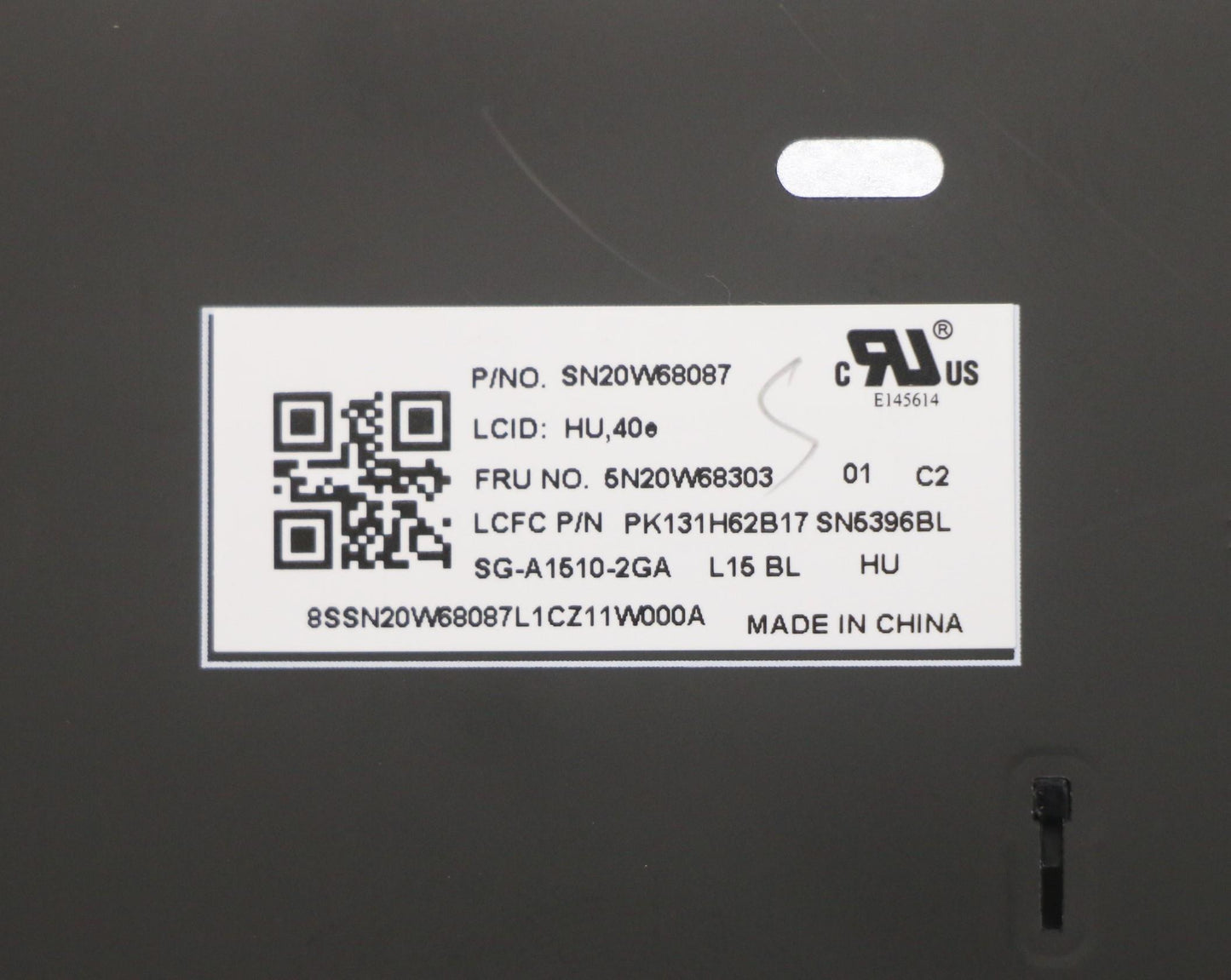 Lenovo Nb_Kyb Cs20L Num Kbd Ltnblbhun - 5N20W68303