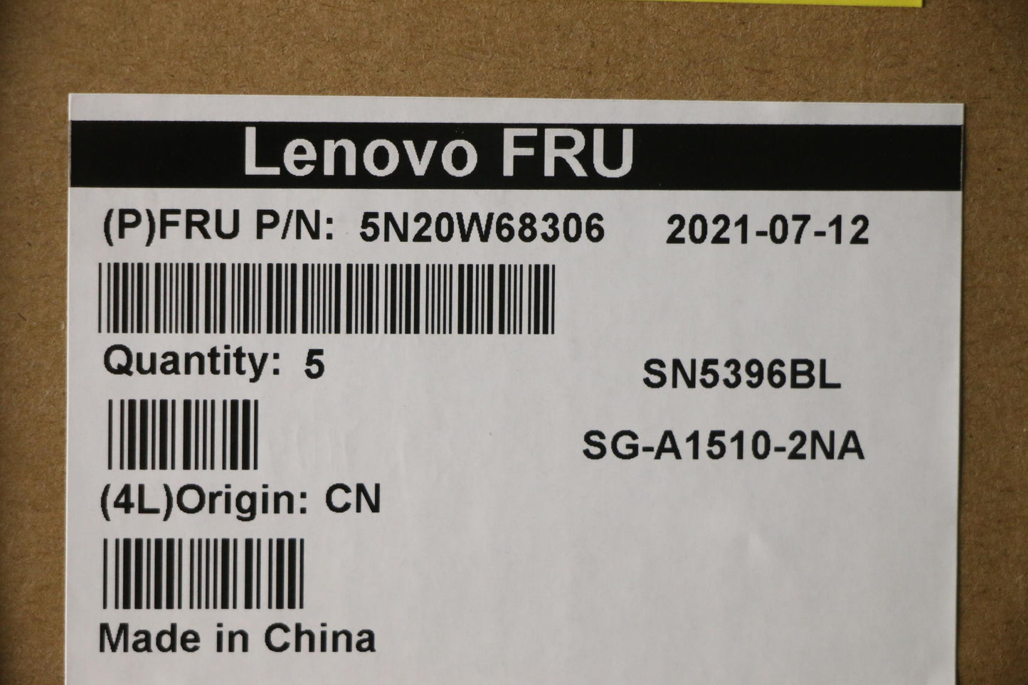 Lenovo Nb_Kyb Cs20L Num Kbd Ltnblbnor - 5N20W68306