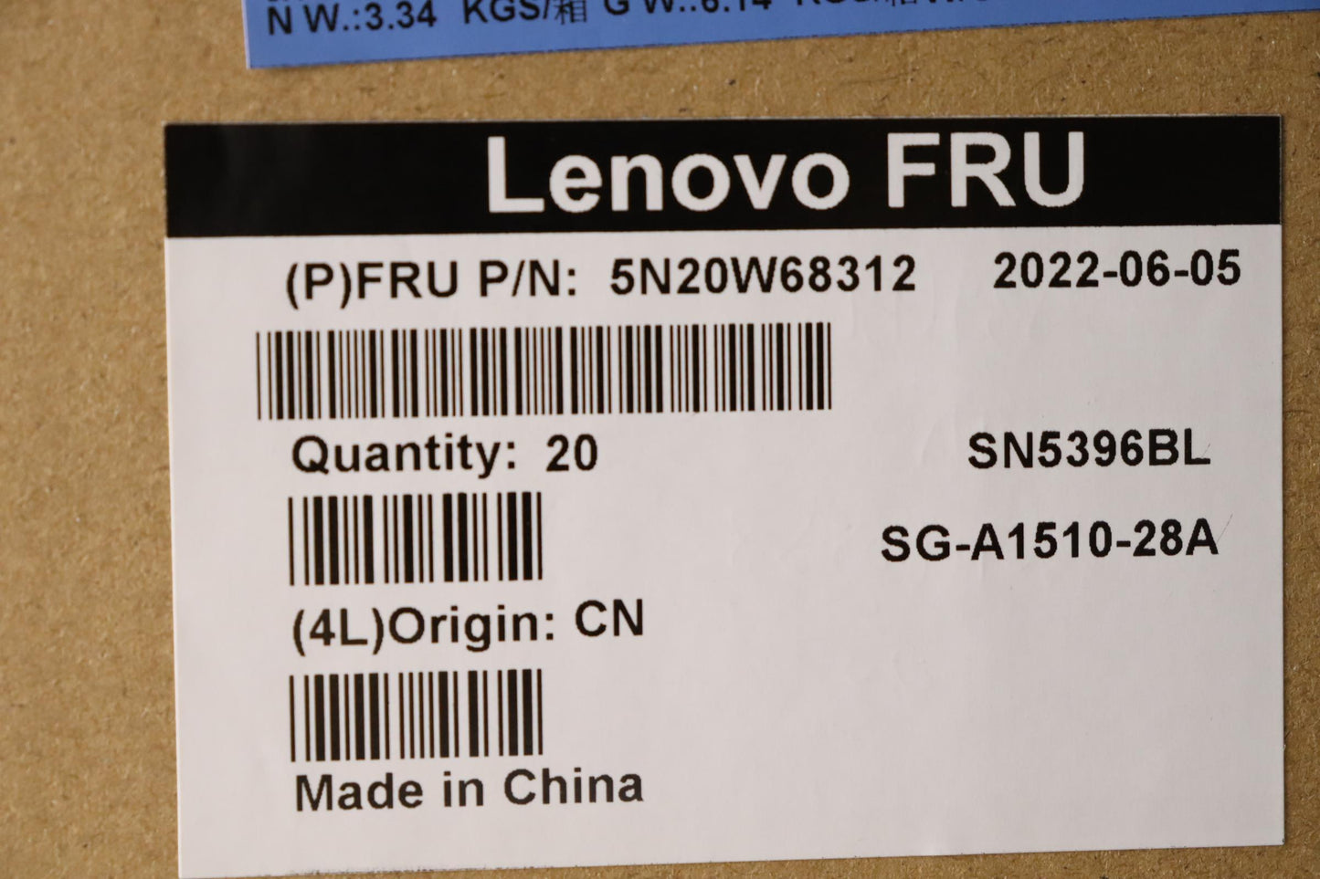 Lenovo Nb_Kyb Cs20L Num Kbd Ltnblbtur - 5N20W68312