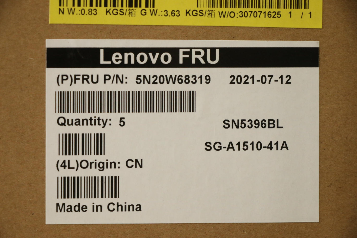 Lenovo Nb_Kyb Cs20L Num Kbd Ltnblbtur - 5N20W68319