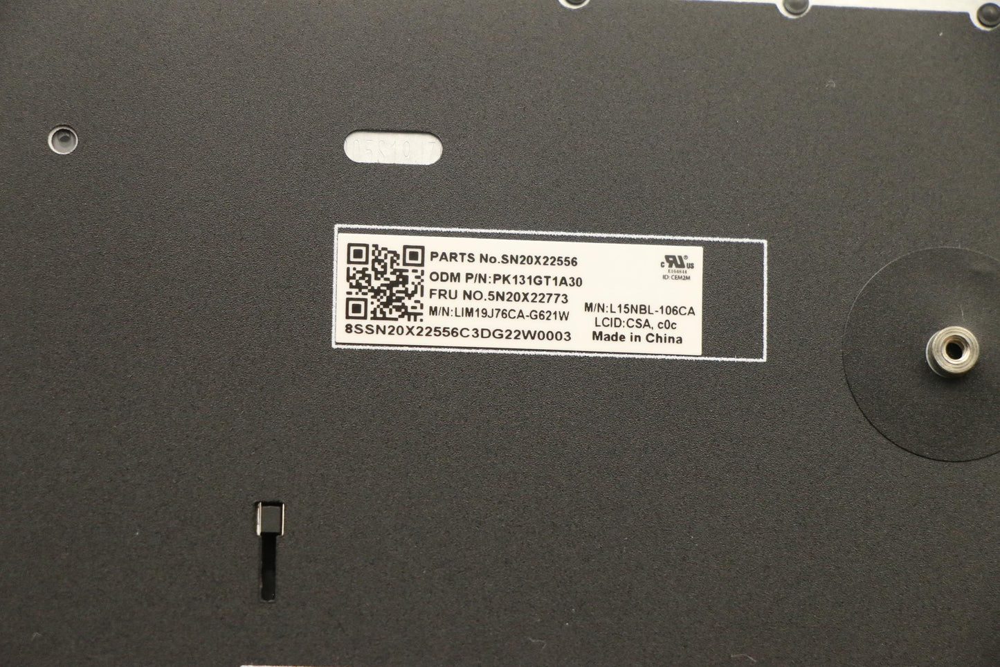 Lenovo Keyboard, Internal - 5N20X22773