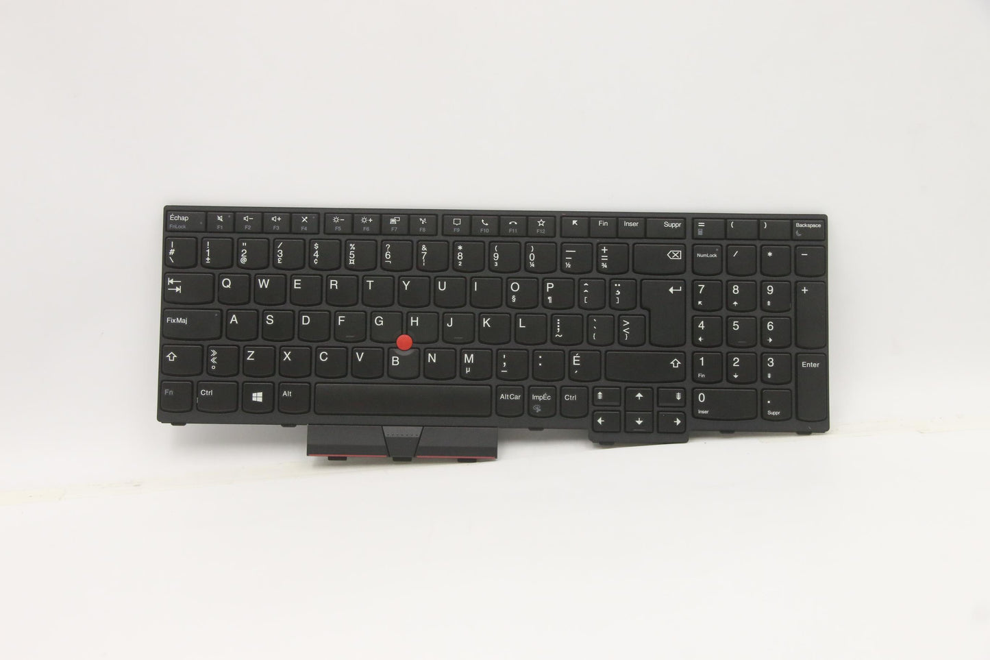 Lenovo Internal Keyboard, Canadian French, Black, Non-Backlit, w/Number Pad - 5N20X22774