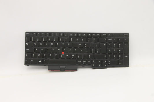 Lenovo Internal Keyboard, Canadian French, Black, Non-Backlit, w/Number Pad - 5N20X22774