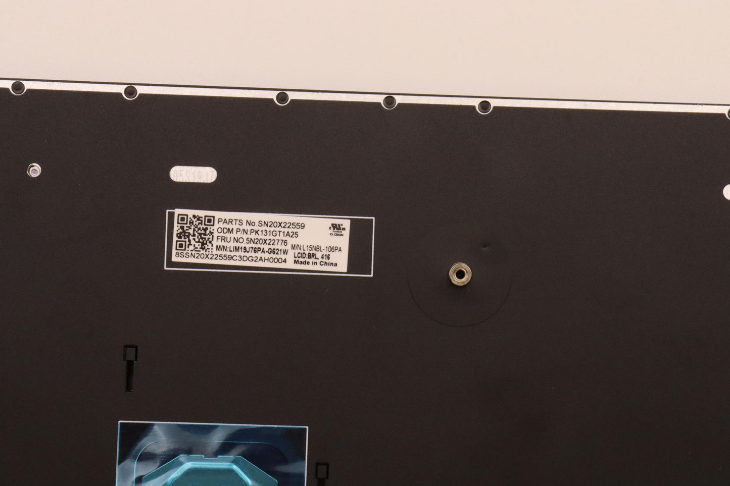 Lenovo Keyboard, Internal - 5N20X22776