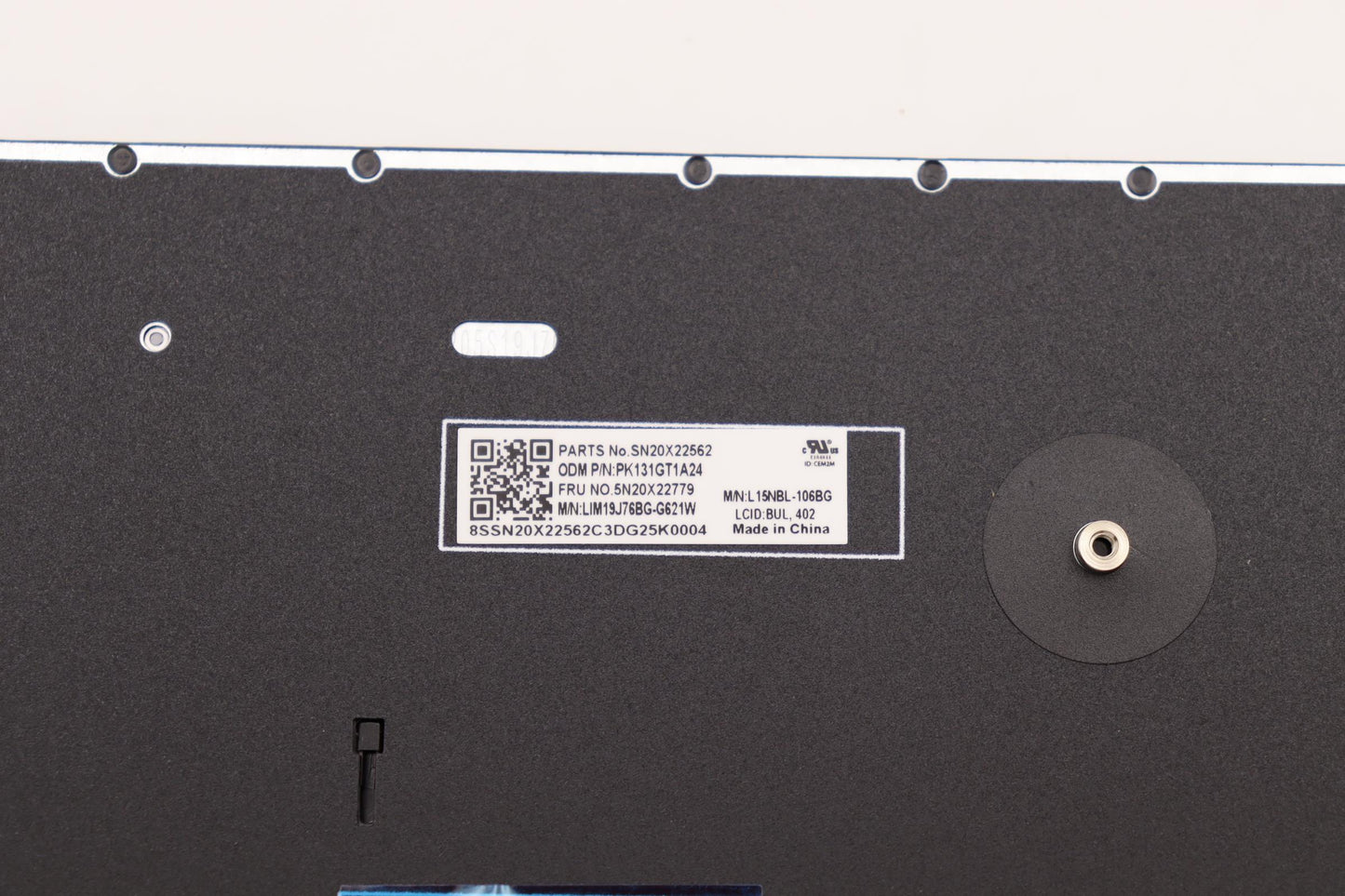 Lenovo Keyboard, Internal - 5N20X22779