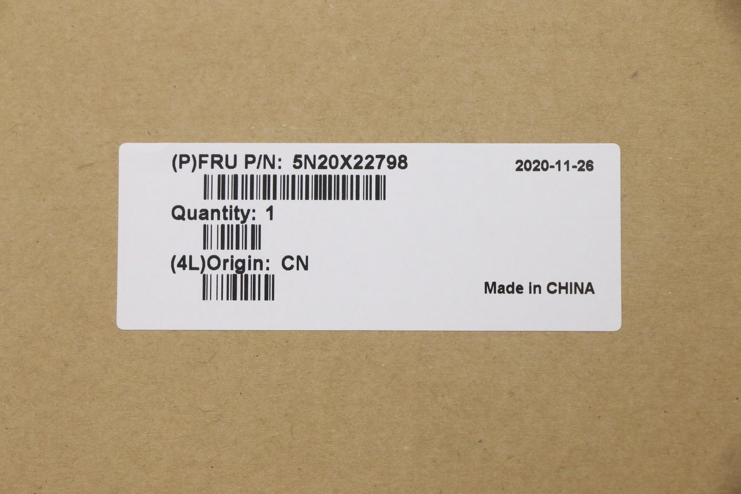 Lenovo Keyboard, Internal - 5N20X22798