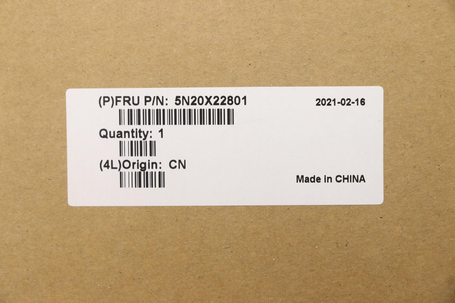 Lenovo Keyboard, Internal - 5N20X22801