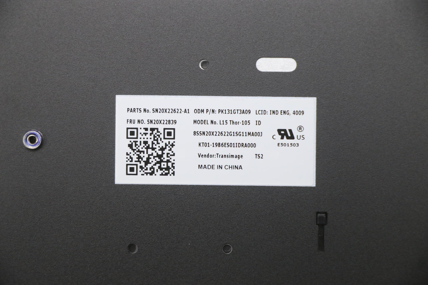 Lenovo Nb_Kyb Tr(P) Cs20 Kbd Trinblbk - 5N20X22839