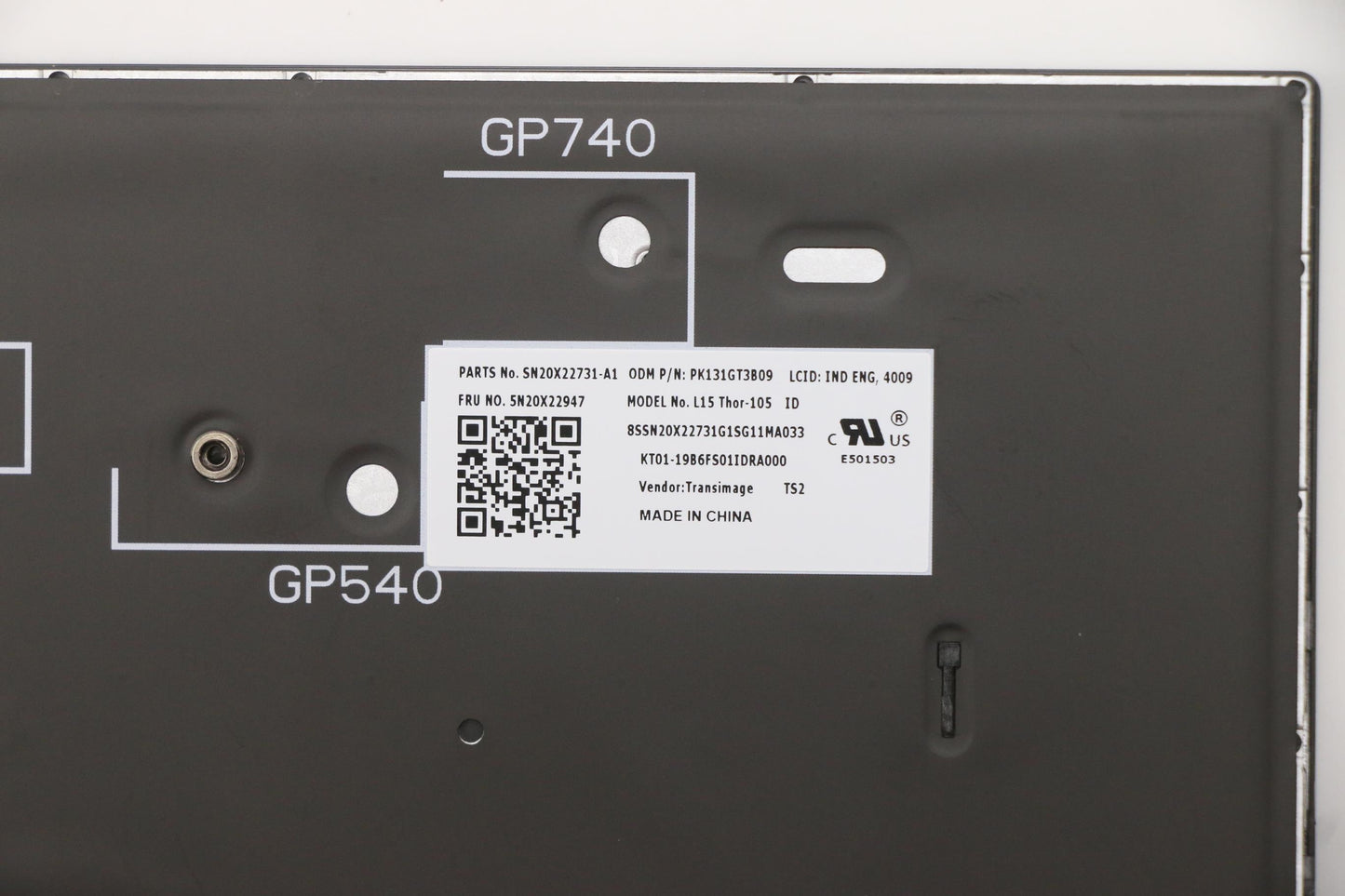Lenovo Nb_Kyb Tr(P) Cs20 Kbd Triblbki - 5N20X22947