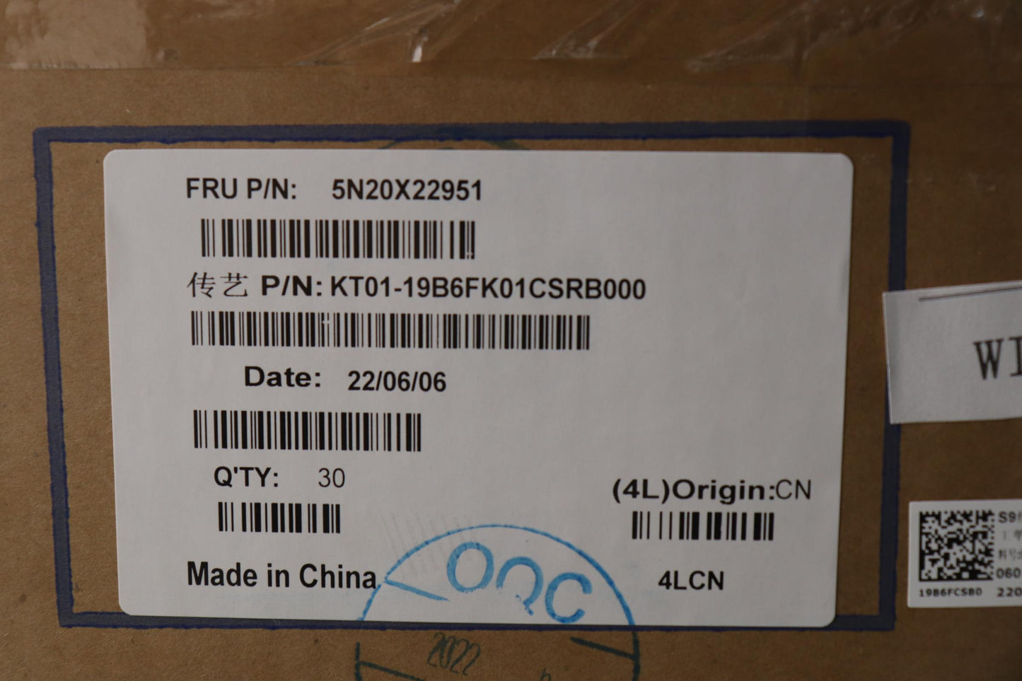 Lenovo Nb_Kyb Tr(P) Cs20 Kbd Triblbkc - 5N20X22951