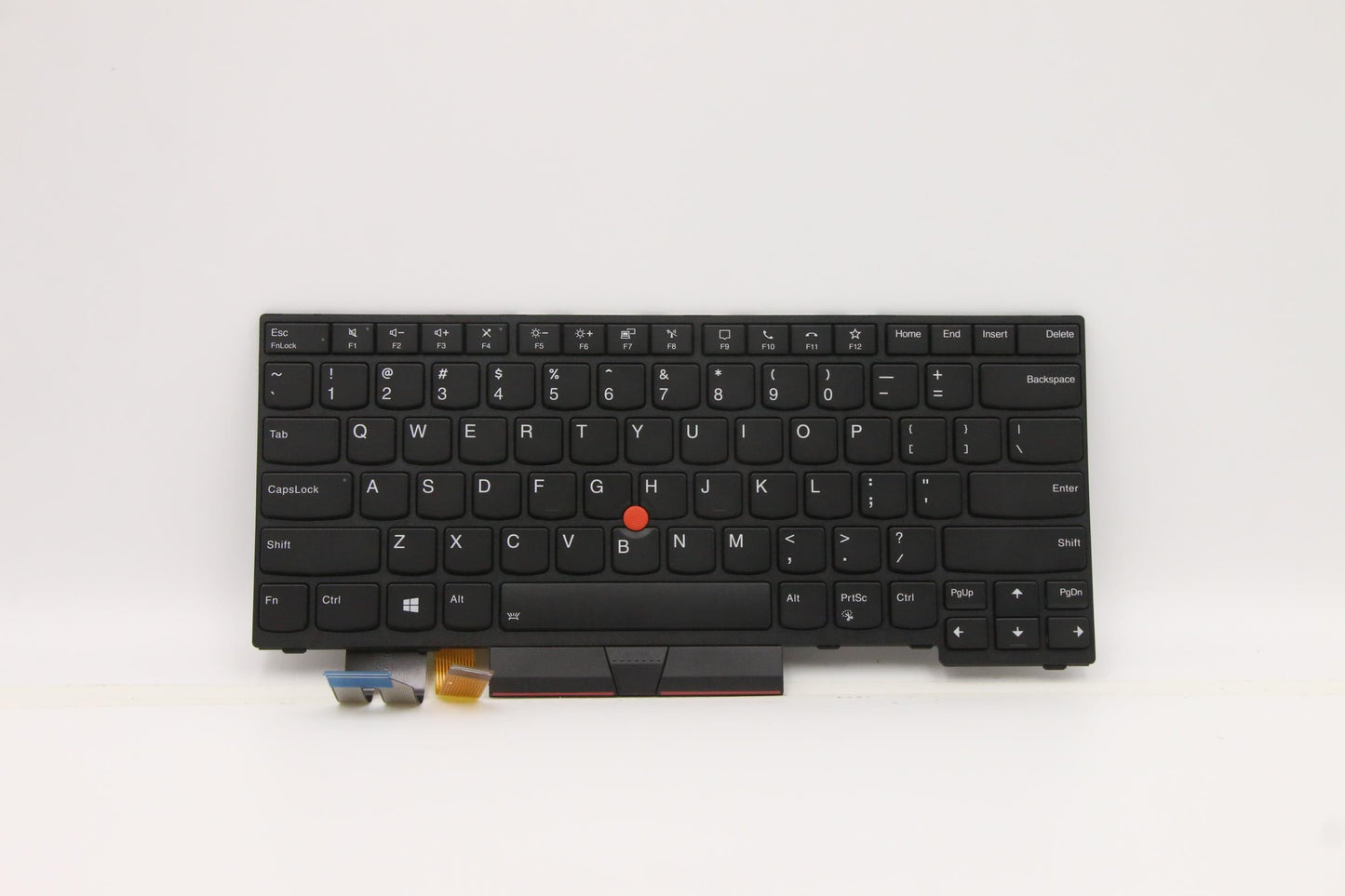 Lenovo Internal Keyboard, USA English, Black, Backlight - 5N20X68845