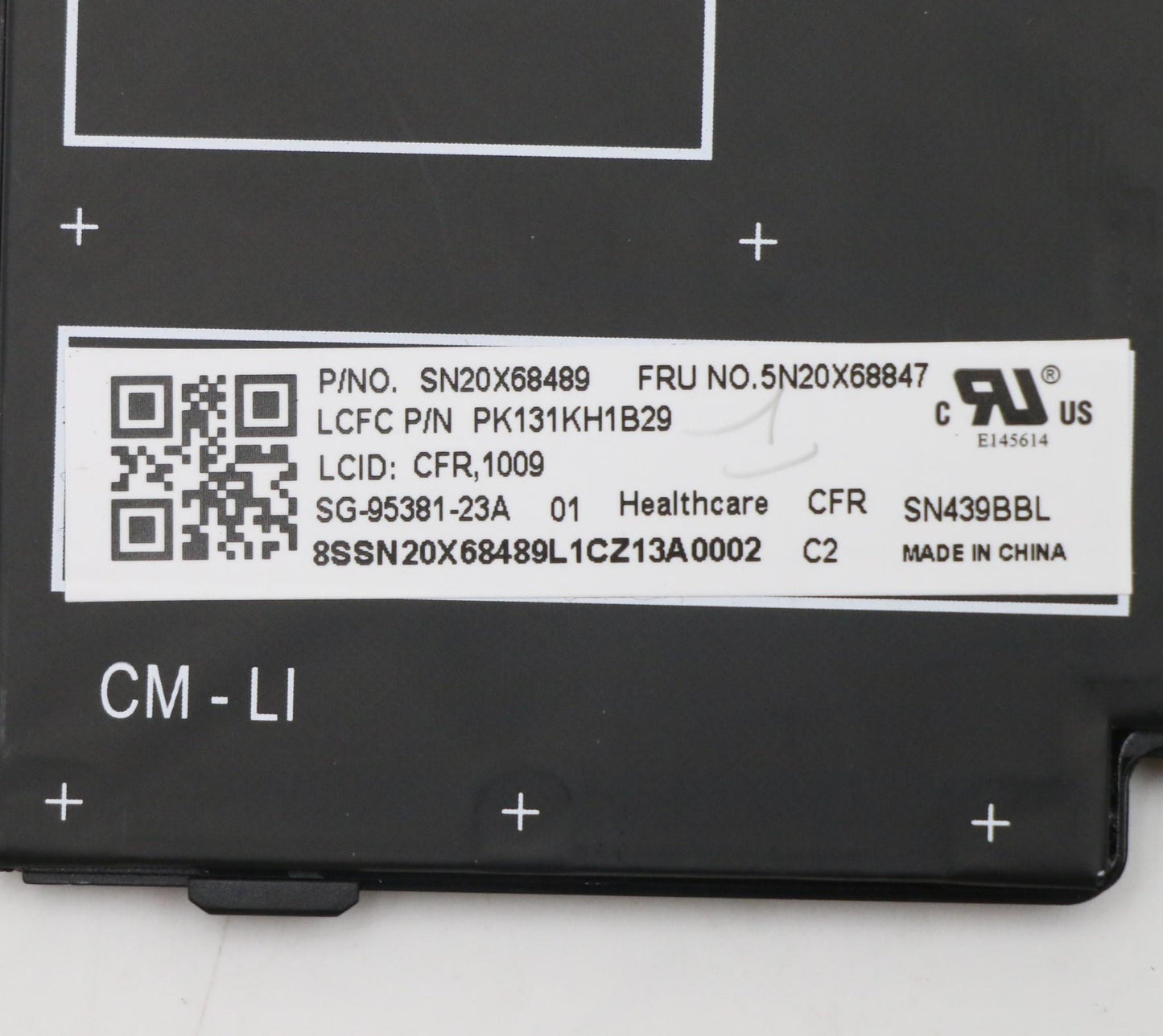 Lenovo Keyboard, Internal - 5N20X68847
