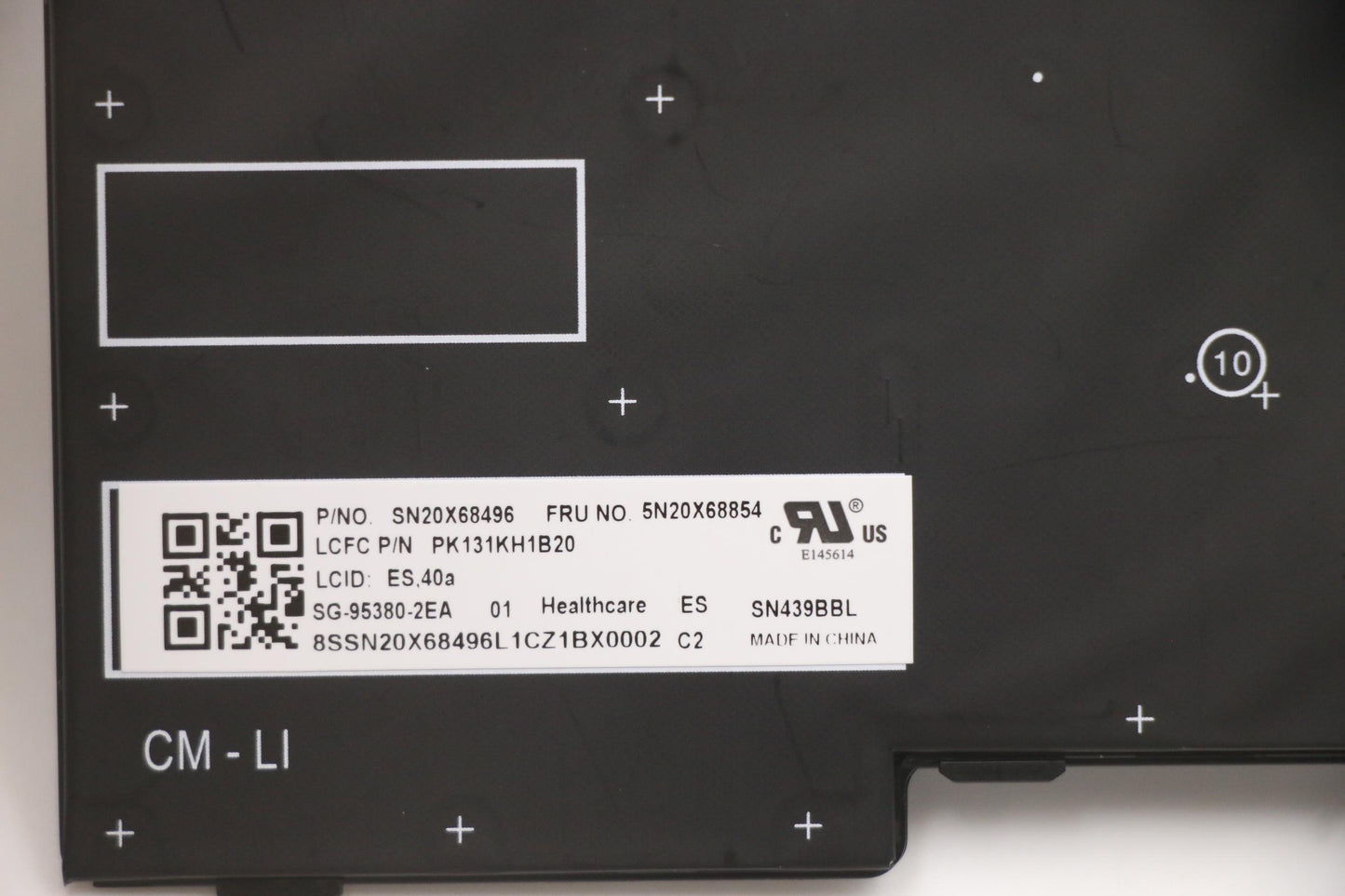 Lenovo Keyboard, Internal - 5N20X68854