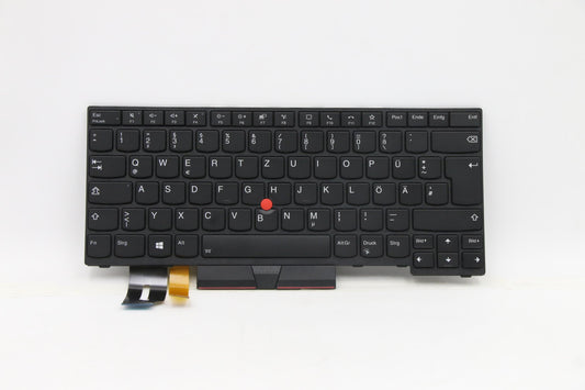Lenovo Internal Keyboard, German Layout, Black, Backlight - 5N20X68856