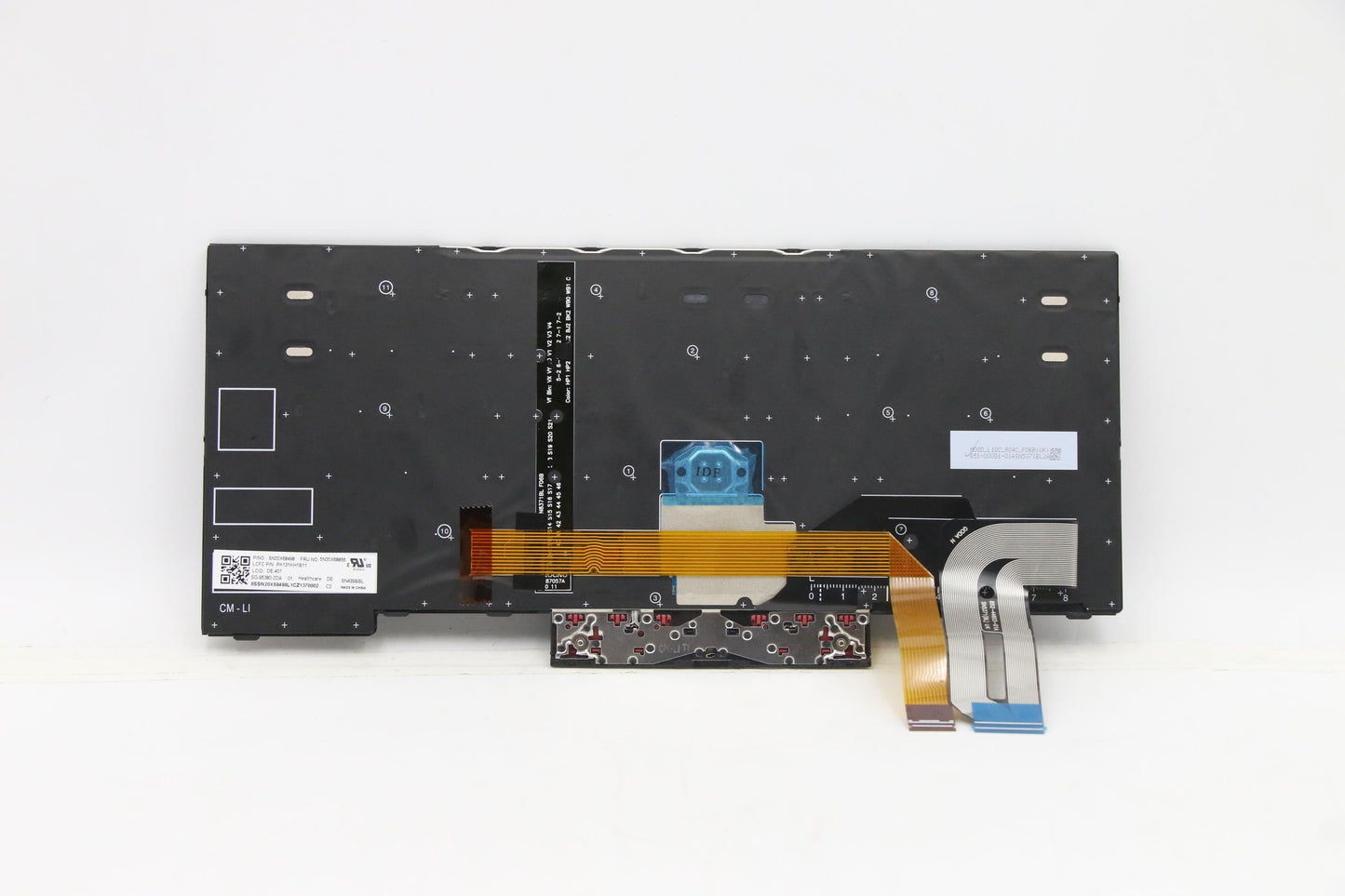 Lenovo Internal Keyboard, German Layout, Black, Backlight - 5N20X68856