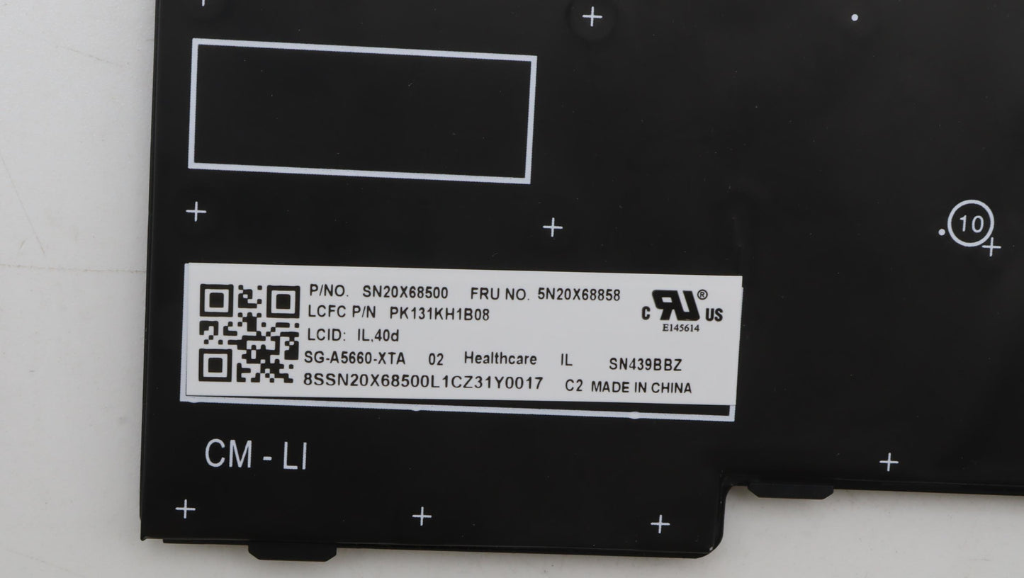 Lenovo Keyboard, Internal - 5N20X68858