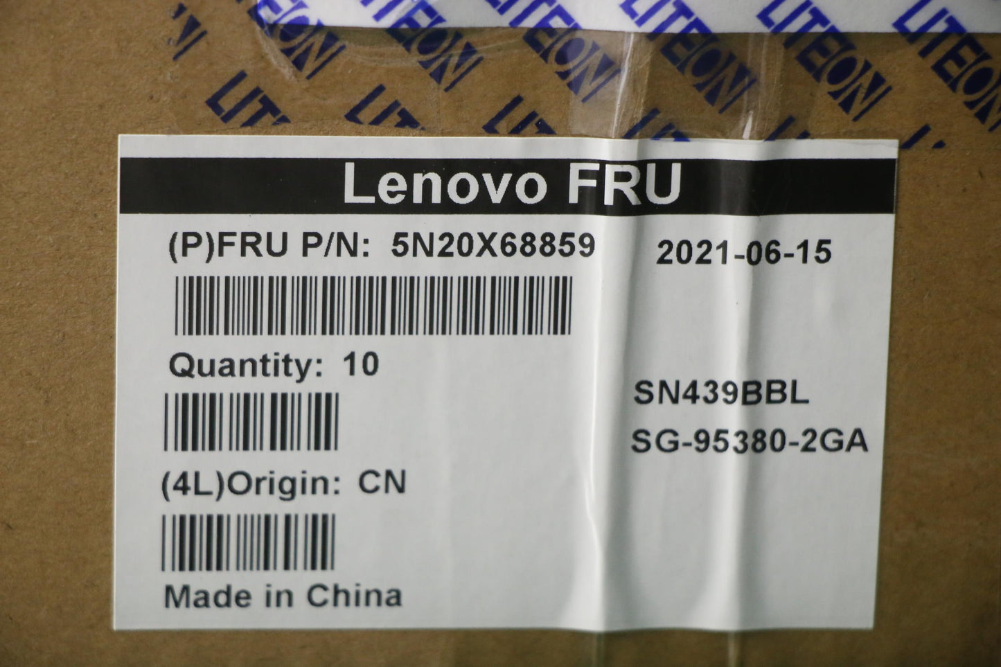 Lenovo Keyboard, Internal - 5N20X68859