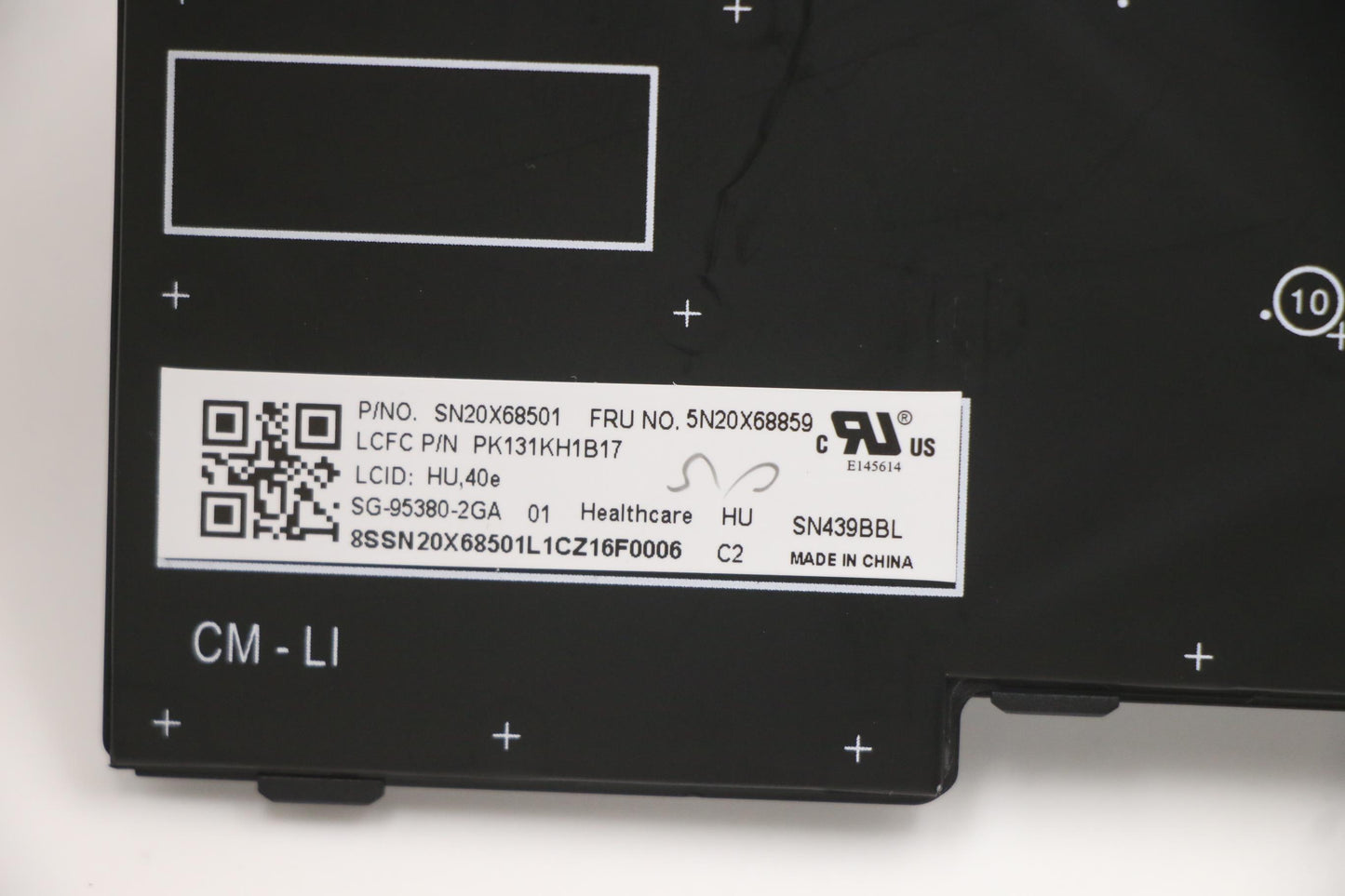 Lenovo Keyboard, Internal - 5N20X68859