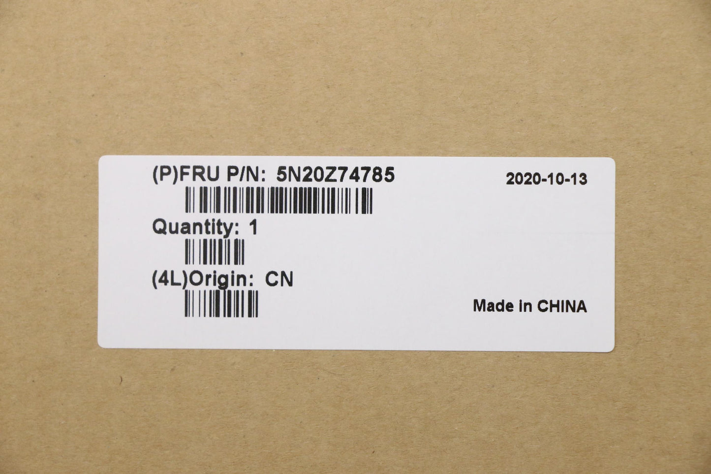 Lenovo FRU CS20P Keyboard with Number Pad, Backlight Chicony, USA English @ - 5N20Z74785