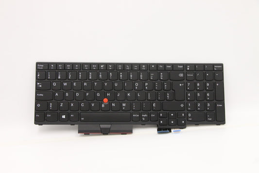 Lenovo Keyboard Internal, Canadian French, Black, Backlight, with Number Pad - 5N20Z74787
