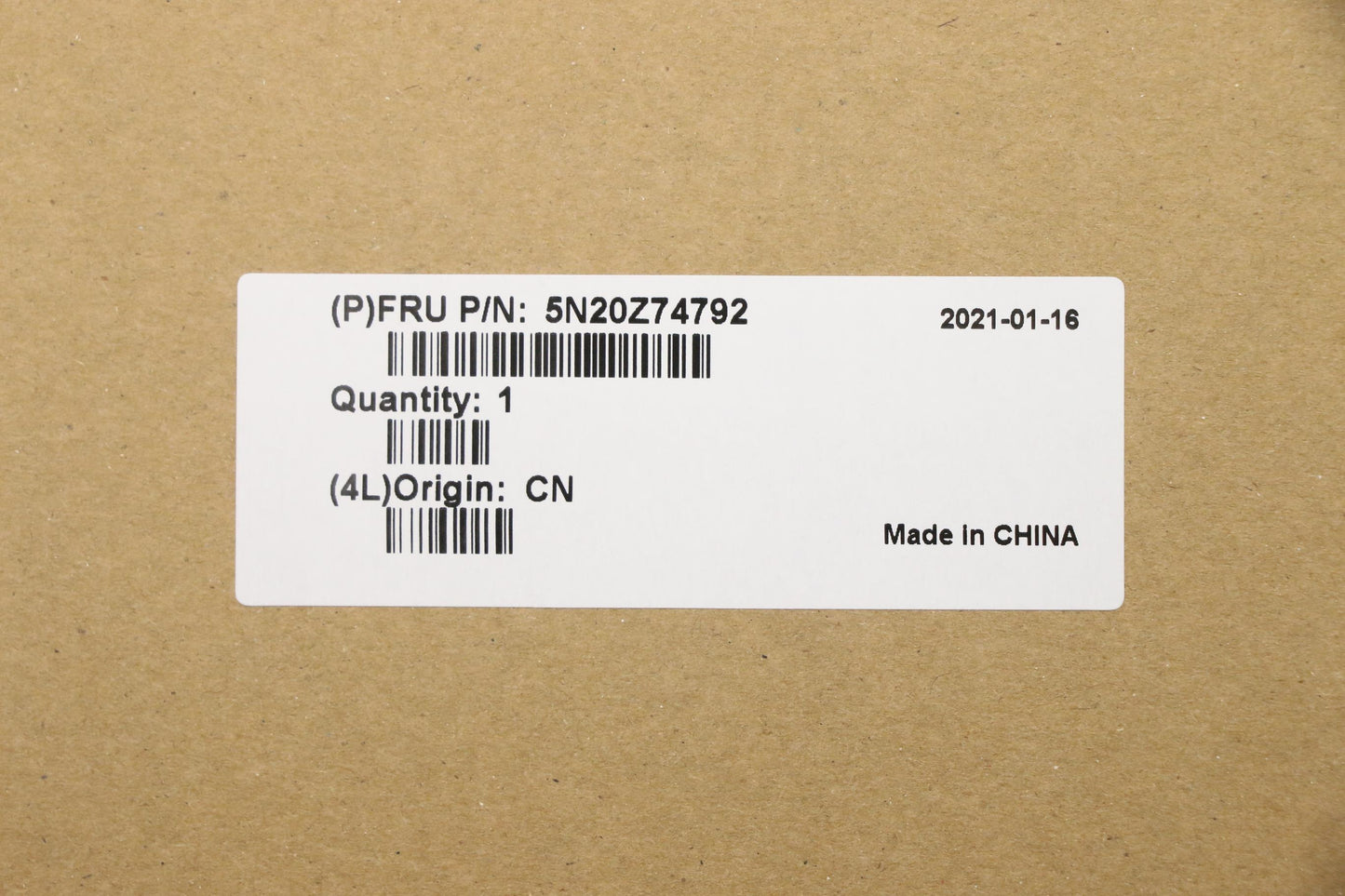 Lenovo Keyboard, Internal - 5N20Z74792
