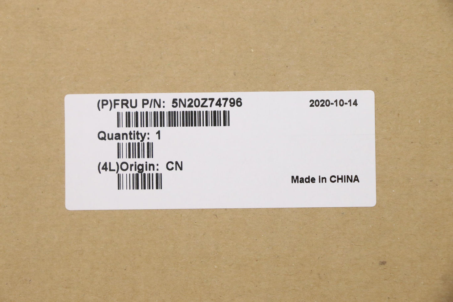 Lenovo Keyboard, Internal - 5N20Z74796