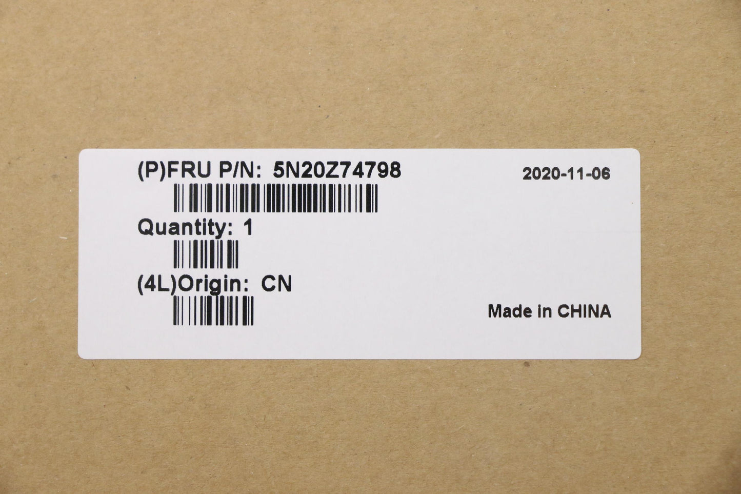 Lenovo Keyboard, Internal - 5N20Z74798
