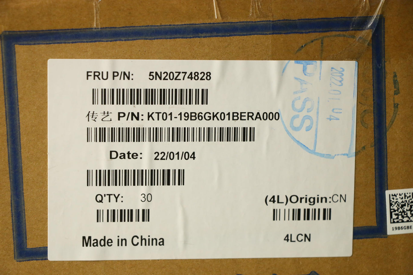 Lenovo Nb_Kyb Cs20 P Nm Kbd Triblbkbe - 5N20Z74828