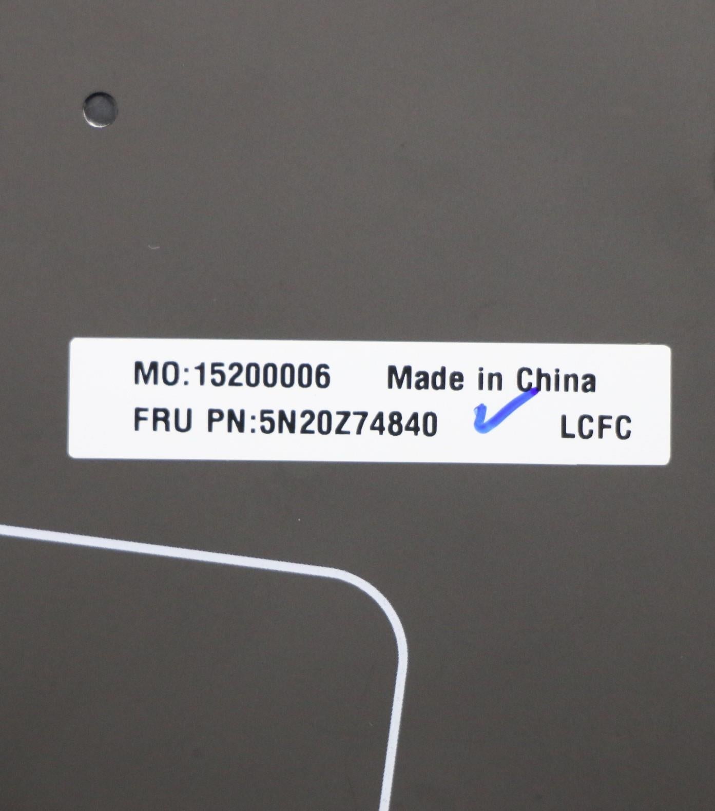 Lenovo Nb_Kyb Cs20 P Nm Kbd Triblbkpo - 5N20Z74840