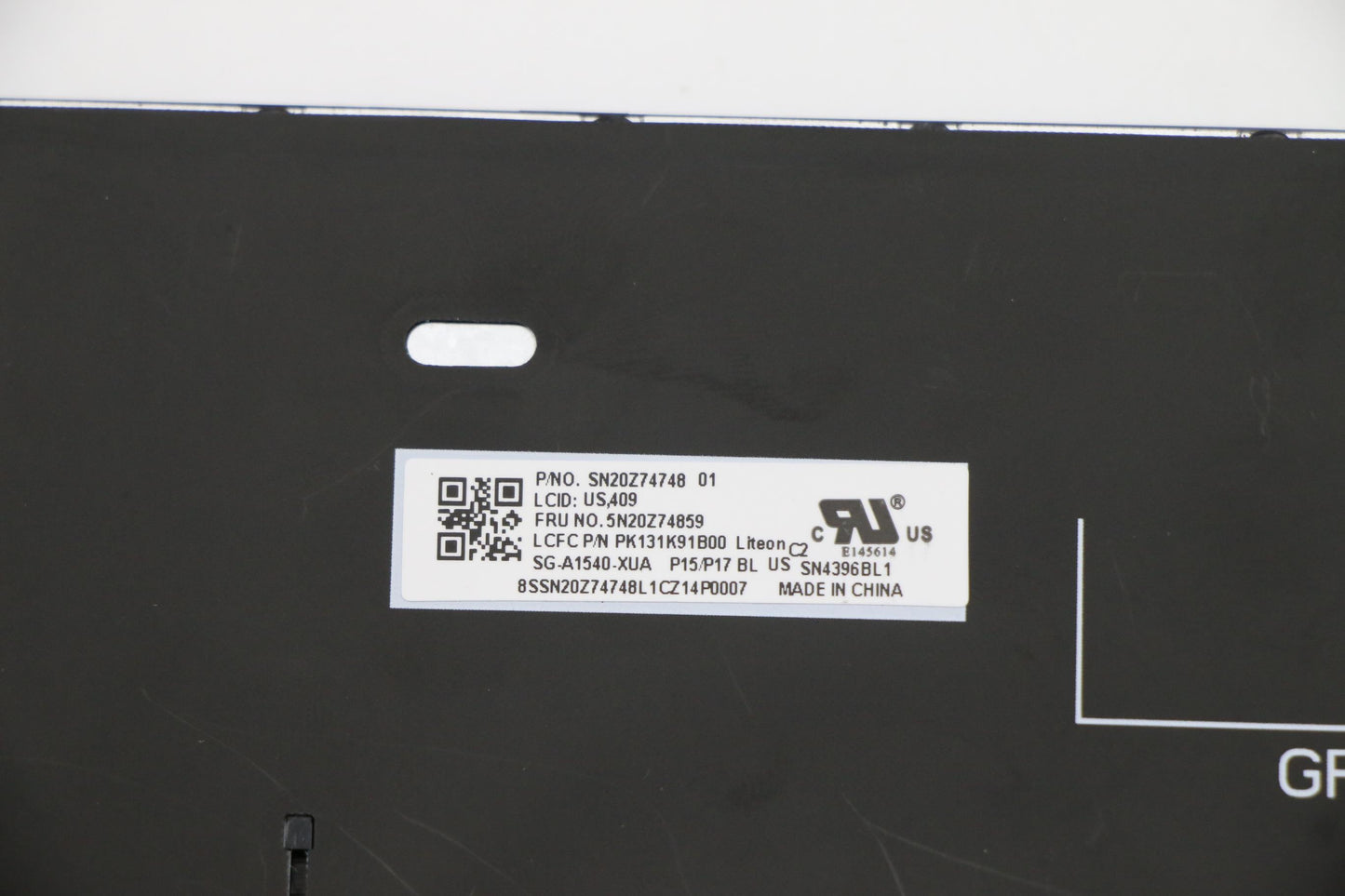 Lenovo Keyboard, Internal - 5N20Z74859