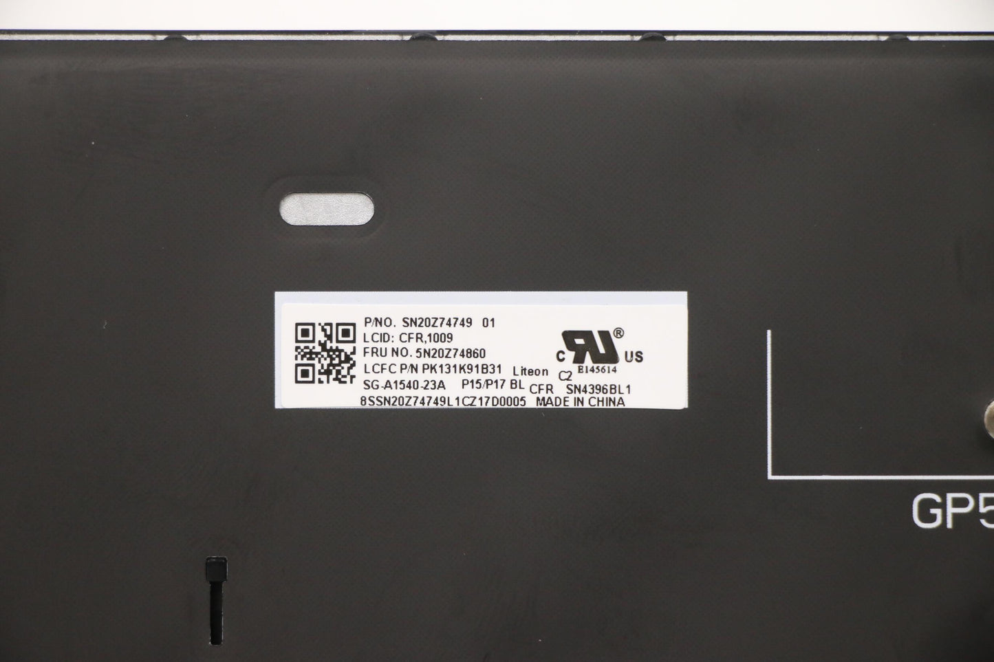 Lenovo Keyboard, Internal - 5N20Z74860