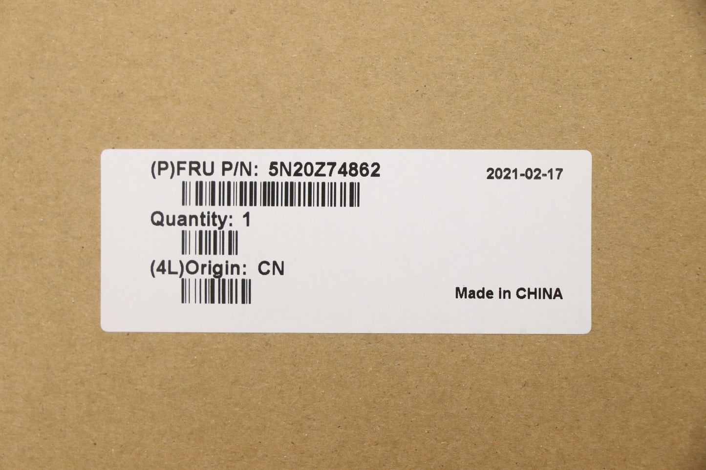 Lenovo Keyboard, Internal - 5N20Z74862